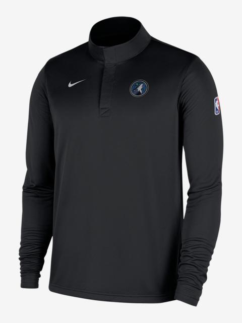 Nike Minnesota Timberwolves Men's Nike Dri-FIT NBA 1/4-Zip Long-Sleeve Top