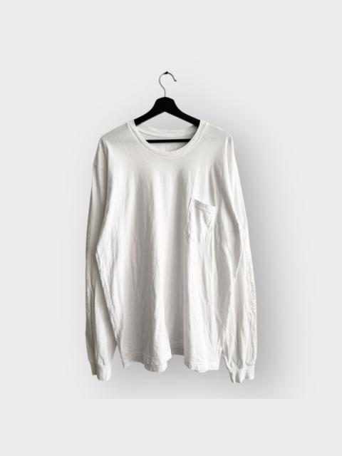 Chrome Hearts RARE! Chrome hearts Triple White Neck Logo LS Tee (2XL)