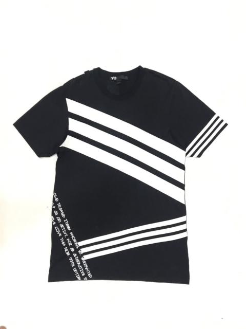 adidas Y-3 YOHJI YAMAMOTO STIPED T-SHIRT XS