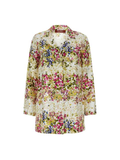 Campale printed satin shirt