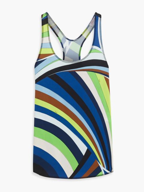 PUCCI Printed stretch-jersey tank