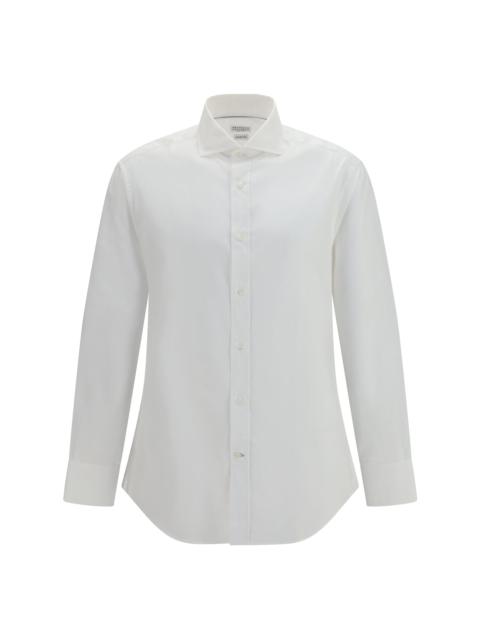 Brunello Cucinelli Brunello Cucinelli Cotton Shirt White Men