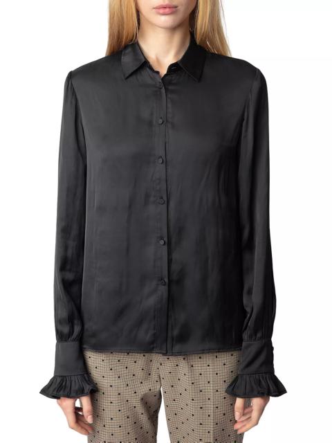 Zadig & Voltaire Thely Satin Blouse