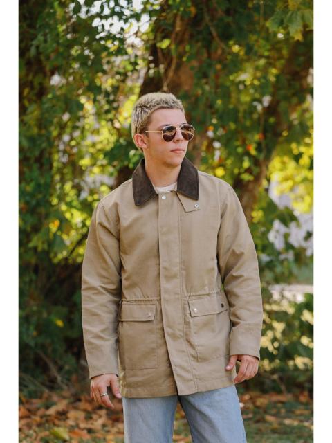 3sixteen COUNTRY JACKET - TAN WAXED NYLON