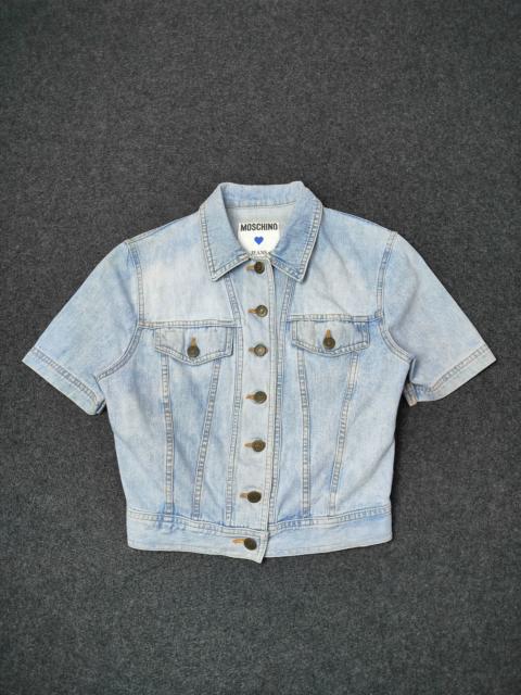 Moschino Vintage Moschino Jeans 1990's Denim Jacket