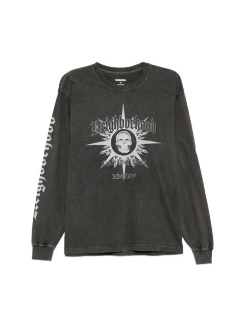 NEIGHBORHOOD SKULL LONG-SLEEVE T-SHIRT