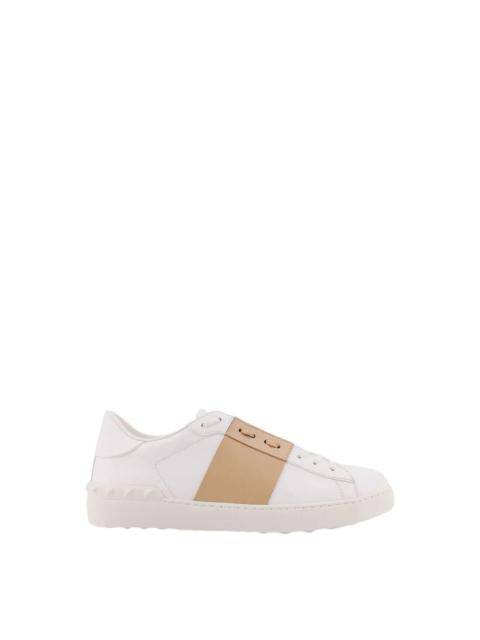 Valentino VALENTINO GARAVANI Open White/Beige Sneakers New & Authentic