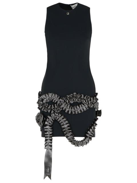 Coperni 'Ribbon' Dress In Black Polyamide Blend Women