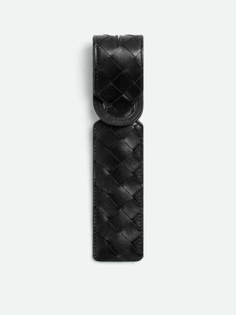 Bottega Veneta Intrecciato Long Tag Holder