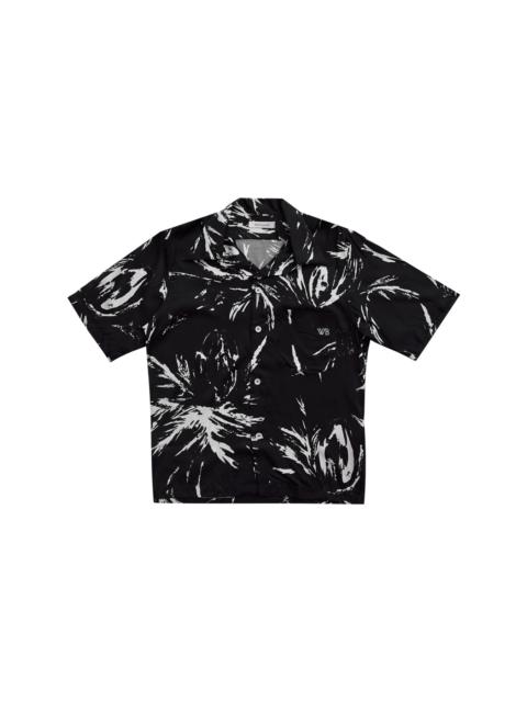 WALES BONNER Wales Bonner Highlife Bowling Shirt Black