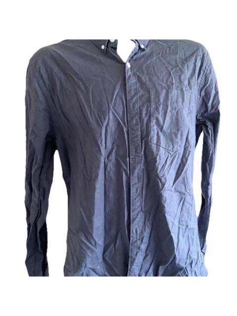 Other Designers Hollister Co. Men's Blue and Navy Shirt