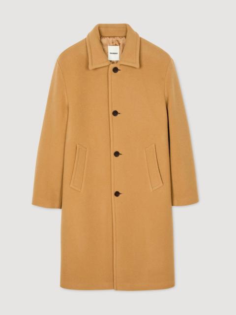 Sandro WOOL AND CASHMERE COAT