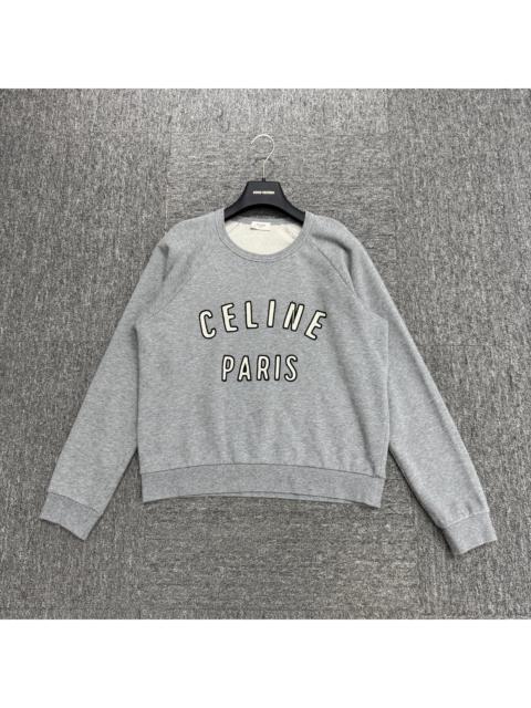 CELINE Celine Embroidered Logo Hoodie