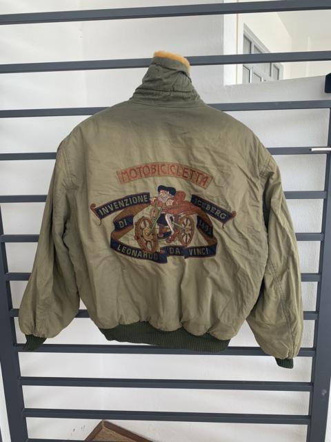Other Designers Iceberg - Authentic vintage ICEBERG motorcycle bomber jacket