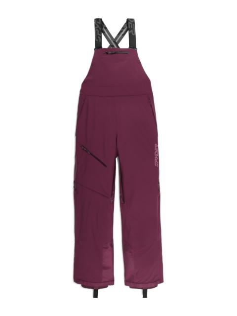 SPYDER Womens Solitaire Bibs - Plum
