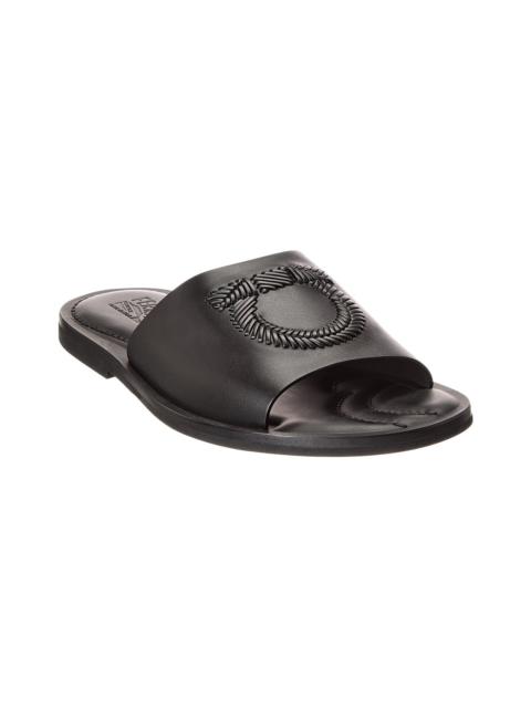 FERRAGAMO Ferragamo Lionel Leather Slide
