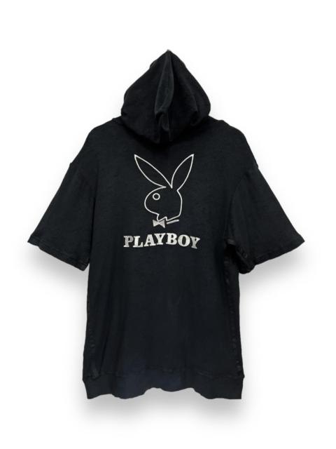 Other Designers Hysteric Glamour × Playboy - 🐰PLAYBOY x SUPERLOVERS JAPAN Short Sleeve Cotton Hoodie
