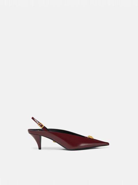 VERSACE La Medusa Slingback Pumps 55 mm