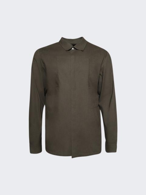 Rick Owens Fogpocket Outershirt Bosco