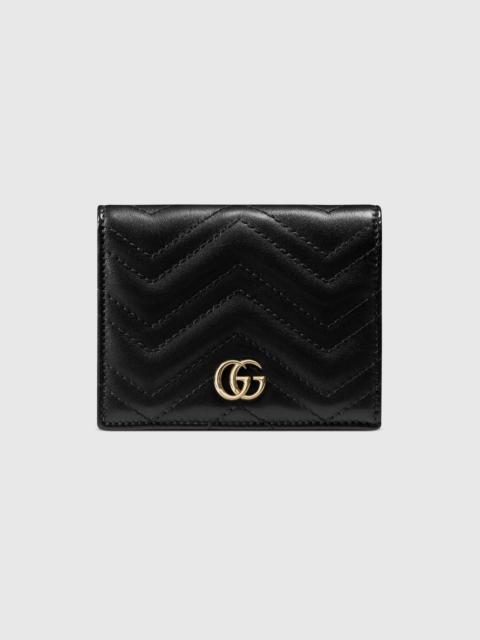GUCCI Gucci "gg Marmont" Cards Holder
