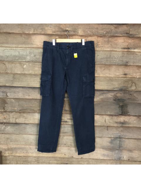 Other Designers Tommy Hilfiger - Tommy Hilfiger Blue multi pocket tactical Cargo Pants #3399