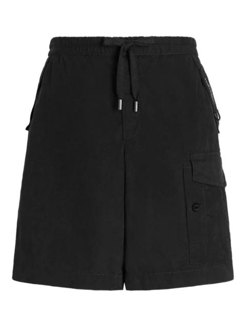 Dolce & Gabbana Dolce & Gabbana Men Waxed Faille Bermuda Shorts