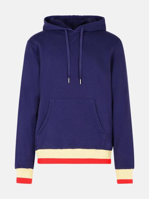 BLUE COTTON SWEATSHIRT