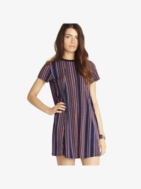 Other Designers BCBGeneration - BCBG Striped Open Back Trapeze Dress