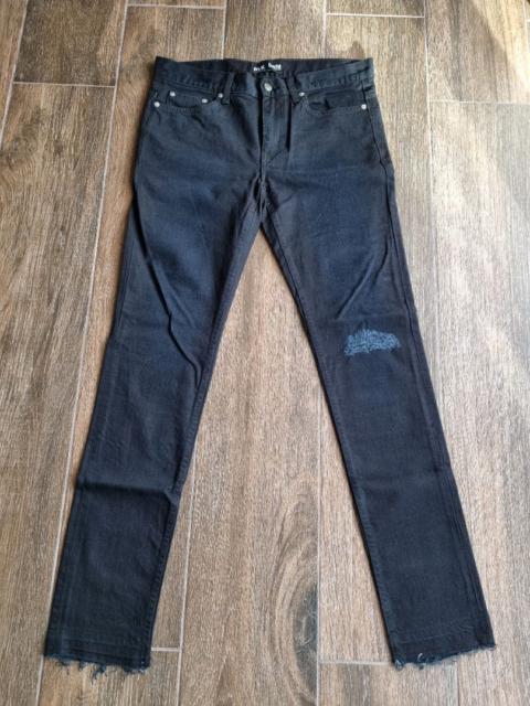 Blk Dnm - underhill 25 blue/black skinny jeans, 32x32 BNWT