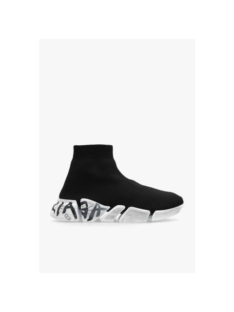 BALENCIAGA BALENCIAGA Speed 2.0 $1100 Women's Black/Graffiti Sneakers N