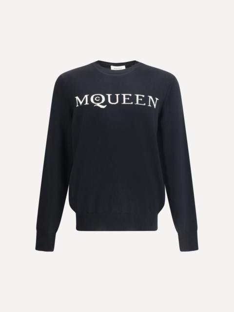 Alexander McQueen Logoed wool Sweater