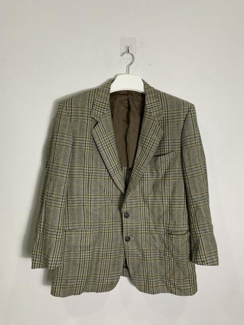 Givenchy GIVENCHY PARIS TARTAN Blazer Jacket YABA STYLE