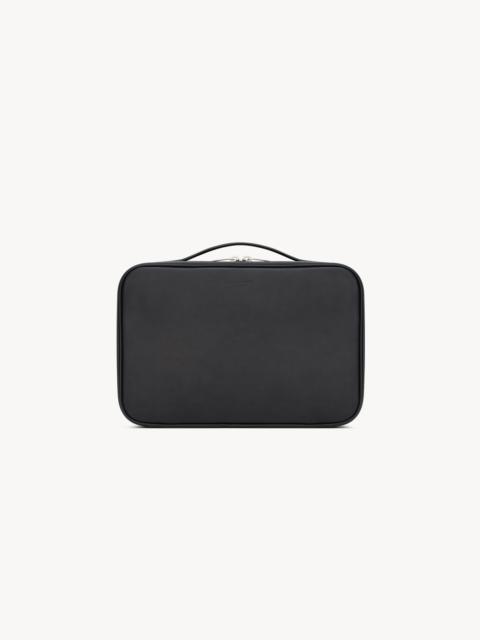 SAINT LAURENT SAINT LAURENT PARIS VANITY CASE IN LEATHER