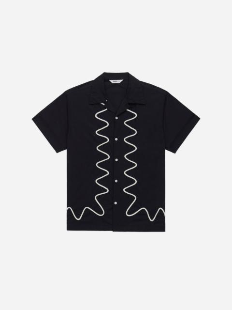 3sixteen Vacation Shirt - Black Squiggle