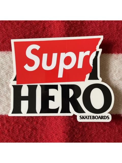 Supreme Supreme Anti Hero Supr-Hero Sticker 2014 F/W14