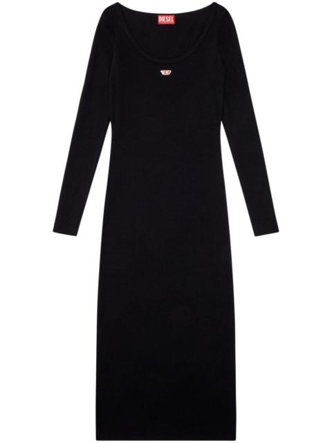 Diesel D-Ballet-D ribbed maxi dress