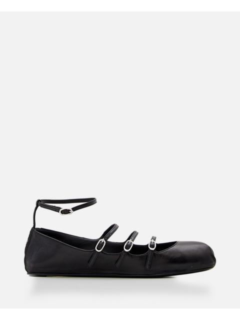 Alexander McQueen Alexander Mcqueen Women Leather Ballerina Flat