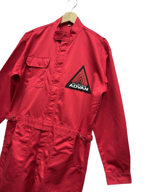 Other Designers 🔥RARE🏁 VINTAGE ADVAN RACING BOUTIQUE Overall Coverall