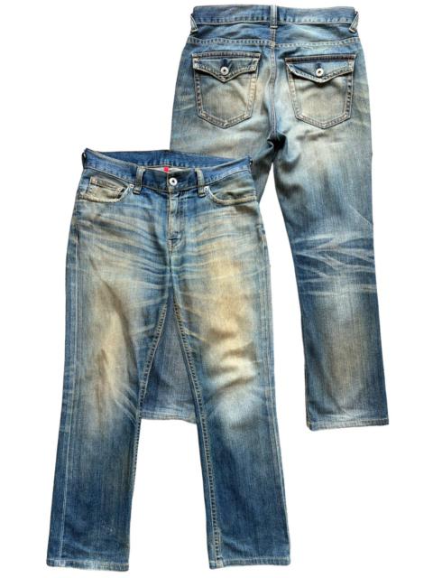 Uniqlo Jun Takahashi Distressed Mudwash Jeans 34x29 Homeless
