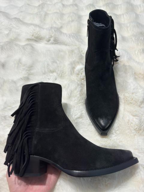 SAINT LAURENT Saint Laurent (YSL) New Tassel Suede Boots