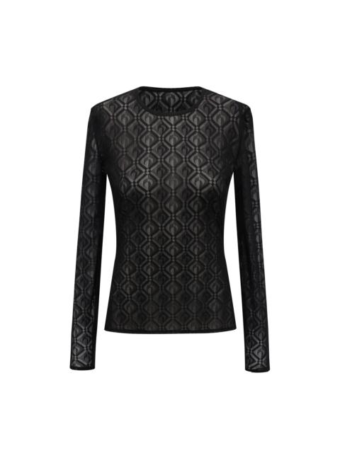 Marine Serre Moon Diamant Mesh Jacquard Second Skin