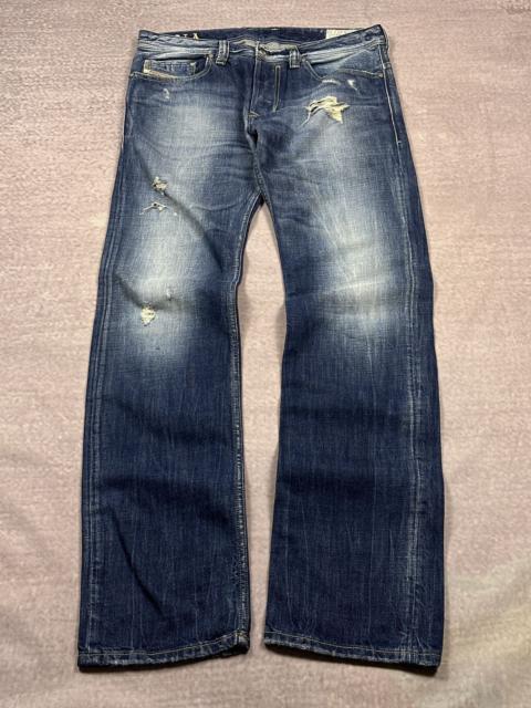Other Designers Le Grande Bleu (L.G.B.) - Y2K LGB IfSixWasNine Style Diesel Distressed Denim Jeans