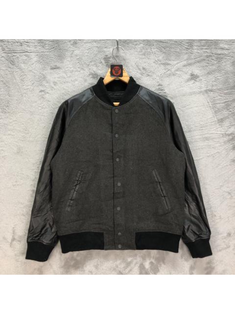Other Designers Uniqlo - Uniqlo Wool Varsity Jacket #6230-55