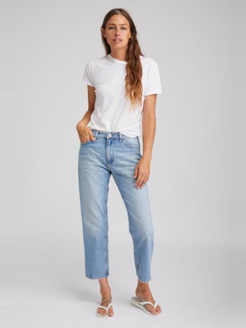 SPRWMN VICTORIA CROPPED STRAIGHT LEG DENIM