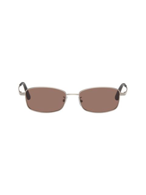 Our Legacy Silver Librarian Sunglasses