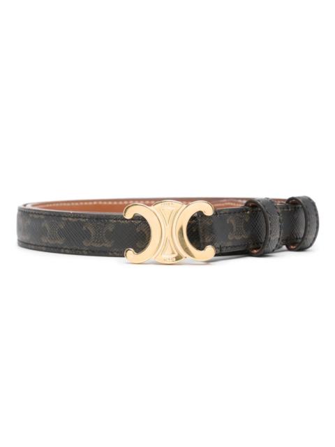 CELINE Celine Women Triomphe Canvas Belt
