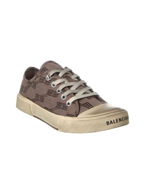 BALENCIAGA Balenciaga Paris Low BB Monogram Canvas Sneaker