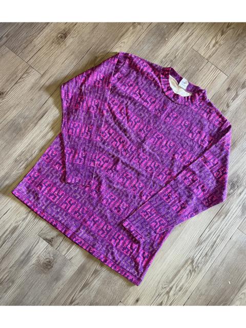 Other Designers Vintage - Vintage Sun Wood Striped Long Sleeve T shirt