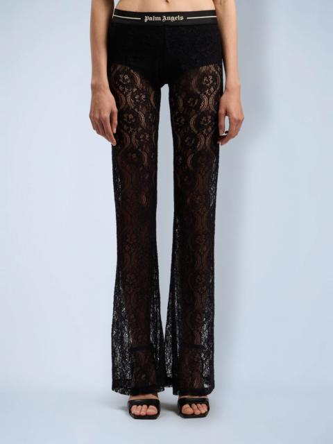 Palm Angels Classic Logo Lace Pants