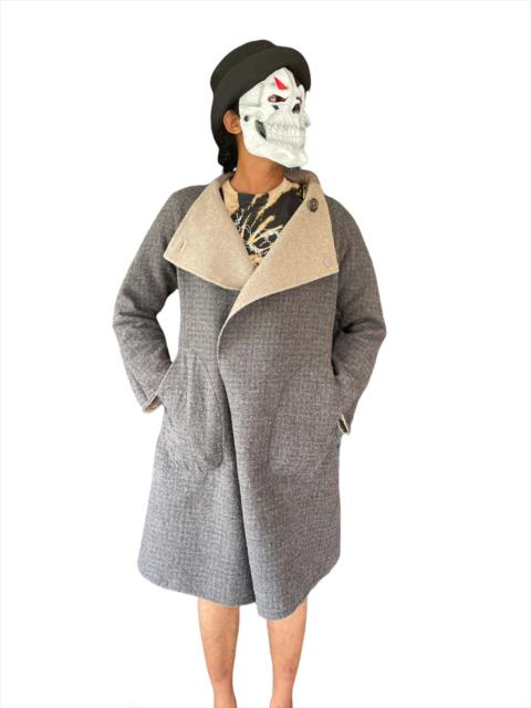 Other Designers Issey Miyake - Issey Miyake Plantation wool reversible trench coat